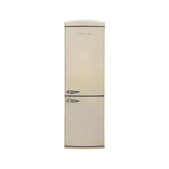 Vestel NFK37101 Çift Kapılı Nofrost F Enerji Sınıfı 333 lt Retro Mavi Alttan Donduruculu Solo Kombi Tipi Buzdolabı