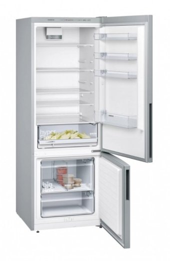 Siemens KG58VVLE0N Çift Kapılı Lowfrost A++ Enerji Sınıfı 500 lt Inox Alttan Donduruculu Solo Kombi Tipi Buzdolabı