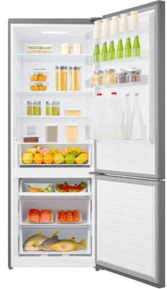 Uğur UES 468 D2K NFI Çift Kapılı Statik A++ Enerji Sınıfı 416 lt Modern Gri Alttan Donduruculu Solo Kombi Tipi Buzdolabı
