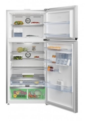 Beko 983650 EI Çift Kapılı Statik D Enerji Sınıfı 630 lt Inox Üstten Donduruculu Solo Kombi Tipi Buzdolabı