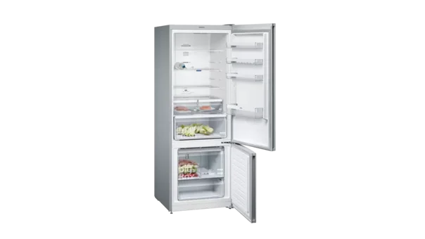 Siemens KG56NVI30N Çift Kapılı Nofrost F Enerji Sınıfı 508 lt Modern Inox Alttan Donduruculu Solo Kombi Tipi Buzdolabı