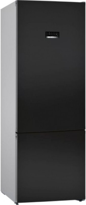 Bosch KGN56VXF0N Çift Kapılı Statik F Enerji Sınıfı 508 lt Siyah Alttan Donduruculu Solo Kombi Tipi Buzdolabı