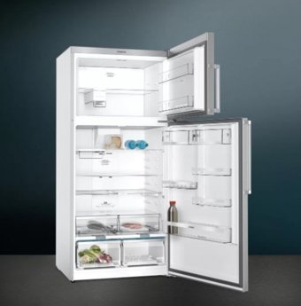 Siemens KD86NHID1N Çift Kapılı Nofrost D Enerji Sınıfı 641 lt Modern Inox Üstten Donduruculu Solo Kombi Tipi Buzdolabı