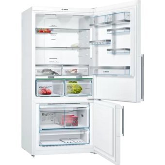 Bosch KGN86AWF0N Çift Kapılı Nofrost F Enerji Sınıfı 631 lt Alttan Donduruculu Solo Kombi Tipi Buzdolabı