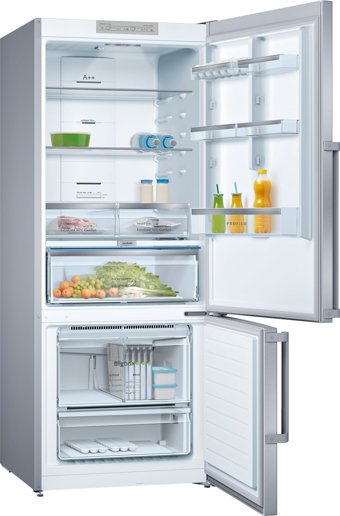 Profilo BD3076I3DN Çift Kapılı Nofrost A++ Enerji Sınıfı 521 lt Inox Alttan Donduruculu Solo Kombi Tipi Buzdolabı