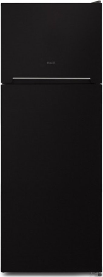 Vestel NF52101 S Çift Kapılı Nofrost F Enerji Sınıfı 451 lt Modern Siyah Üstten Donduruculu Solo Kombi Tipi Buzdolabı
