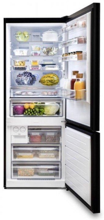 Vestel NFK54001 CS ION Çift Kapılı Nofrost F Enerji Sınıfı 481 lt Modern Siyah Alttan Donduruculu Solo Kombi Tipi Buzdolabı