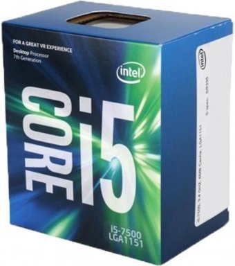 Intel i5 7500 4 Çekirdekli 3.4 GHz 3.8 GHz Turbo Hız 6 MB Önbellek LGA1151 Soket Tipi İşlemci