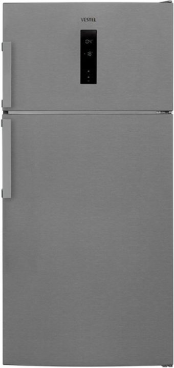 Vestel NF6402 EX ION Çift Kapılı Nofrost A++ Enerji Sınıfı 575 lt Modern Inox Üstten Donduruculu Solo Kombi Tipi Buzdolabı