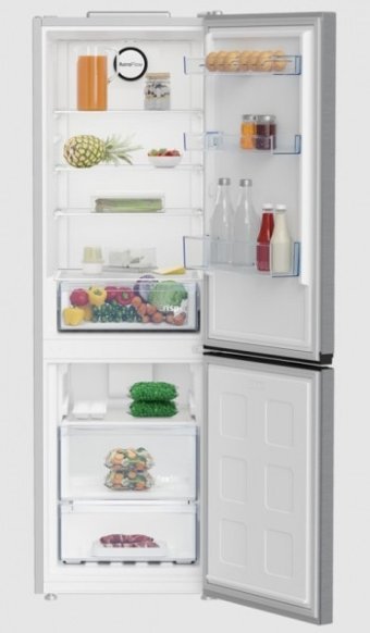 Beko 660316 MI Çift Kapılı Statik E Enerji Sınıfı 316 lt Inox Alttan Donduruculu Solo Kombi Tipi Buzdolabı