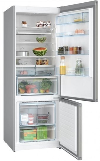 Bosch Kgn56xıe0n Çift Kapılı Nofrost E Enerji Sınıfı 508 lt Inox Alttan Donduruculu Solo Kombi Tipi Buzdolabı
