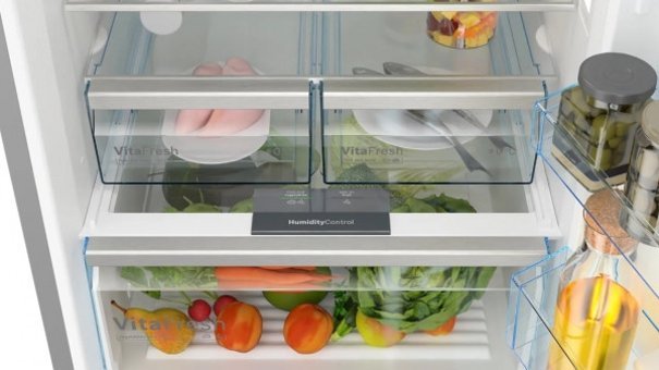 Bosch Kgn56xıe0n Çift Kapılı Nofrost E Enerji Sınıfı 508 lt Inox Alttan Donduruculu Solo Kombi Tipi Buzdolabı