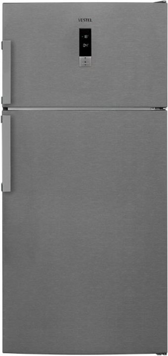 Vestel NF640 EX ION Çift Kapılı Nofrost A++ Enerji Sınıfı 575 lt Modern Gri Üstten Donduruculu Solo Kombi Tipi Buzdolabı