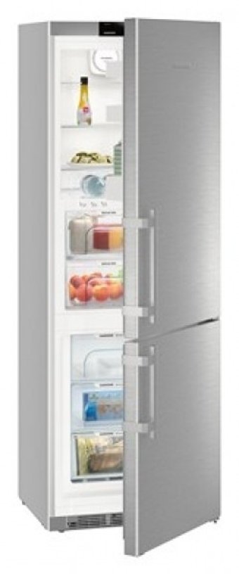 Liebherr CBNef 5735 Çift Kapılı Statik A+++ Enerji Sınıfı 381 lt Inox Alttan Donduruculu Solo Kombi Tipi Buzdolabı