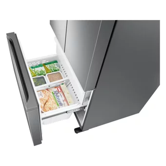 Samsung RF49A5002SR 3 Kapılı Nofrost F Enerji Sınıfı 550 lt Modern Gri Alttan Donduruculu Solo Gardrop Buzdolabı