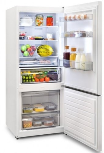 Vestel NFK48001 Çift Kapılı Nofrost F Enerji Sınıfı 428 lt Rustik Alttan Donduruculu Solo Kombi Tipi Buzdolabı