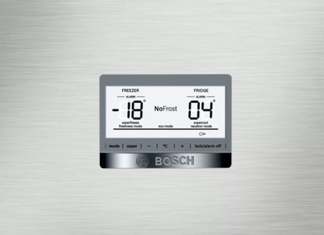 Bosch KGA76PIF0N Çift Kapılı Statik F Enerji Sınıfı 522 lt Inox Alttan Donduruculu Solo Kombi Tipi Buzdolabı