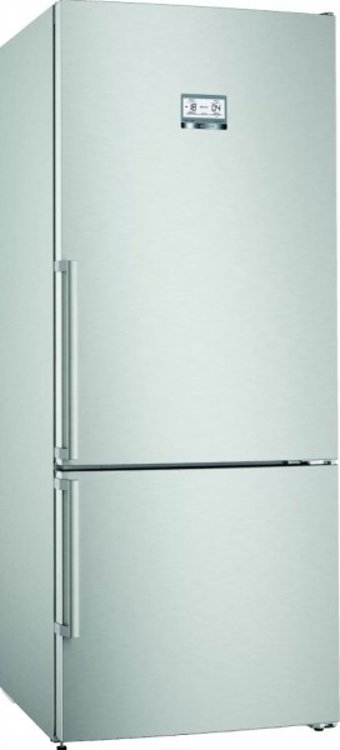 Bosch KGA76PIF0N Çift Kapılı Statik F Enerji Sınıfı 522 lt Inox Alttan Donduruculu Solo Kombi Tipi Buzdolabı