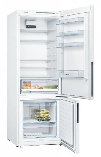 Bosch KGV58VWE0N Çift Kapılı Statik A++ Enerji Sınıfı 503 lt Alttan Donduruculu Solo Kombi Tipi Buzdolabı