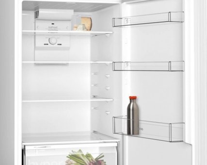 Siemens KD55NNWF0N Çift Kapılı Nofrost A+ Enerji Sınıfı 453 lt Üstten Donduruculu Solo Kombi Tipi Buzdolabı