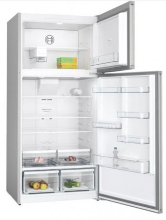 Bosch KDN86XIF0N Çift Kapılı Statik F Enerji Sınıfı 641 lt Inox Üstten Donduruculu Solo Kombi Tipi Buzdolabı