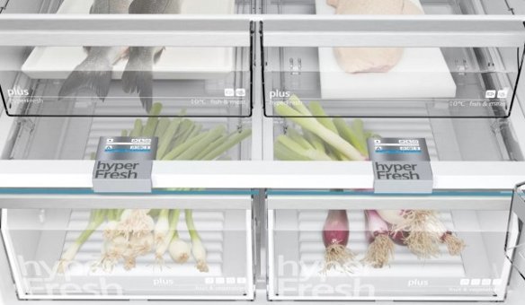 Siemens KG86BAIF0N Çift Kapılı Nofrost F Enerji Sınıfı 631 lt Modern Inox Alttan Donduruculu Solo Kombi Tipi Buzdolabı