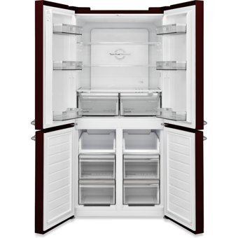 Vestel Fd56001 4 Kapılı Nofrost F Enerji Sınıfı 488 lt Retro Bordo Alttan Donduruculu Solo Gardrop Buzdolabı