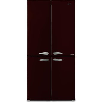 Vestel Fd56001 4 Kapılı Nofrost F Enerji Sınıfı 488 lt Retro Bordo Alttan Donduruculu Solo Gardrop Buzdolabı