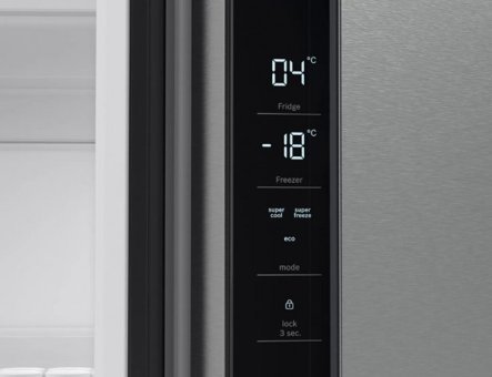 Bosch KFN96VPEA 4 Kapılı Statik E Enerji Sınıfı 605 lt Inox Alttan Donduruculu Solo Gardrop Buzdolabı