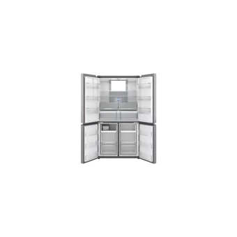 Teka RMF 77920 SS Çift Kapılı Nofrost E Enerji Sınıfı 637 lt Modern Gri Alttan Donduruculu Solo Gardrop Buzdolabı