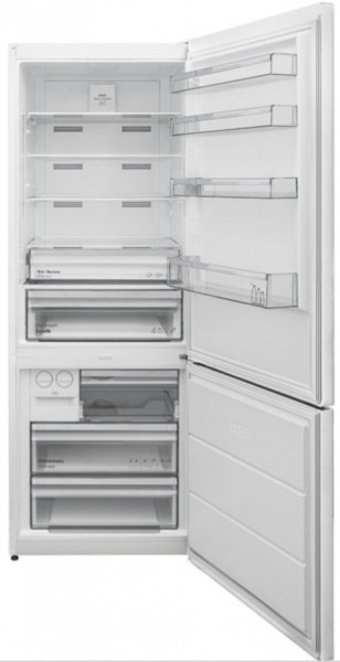 Regal NFK 54020 E Çift Kapılı Nofrost F Enerji Sınıfı 481 lt Alttan Donduruculu Solo Kombi Tipi Buzdolabı
