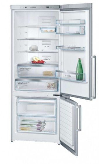Bosch KGN57AIF0N Çift Kapılı Statik F Enerji Sınıfı 461 lt Inox Alttan Donduruculu Solo Kombi Tipi Buzdolabı