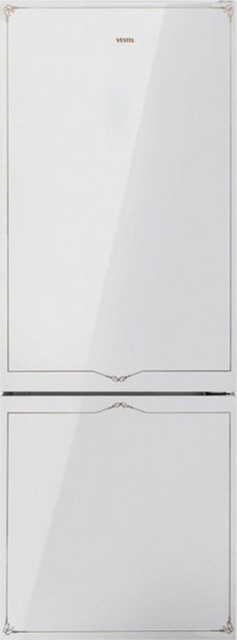 Vestel NFK54001 CRB ION Çift Kapılı Nofrost F Enerji Sınıfı 481 lt Modern Alttan Donduruculu Solo Kombi Tipi Buzdolabı