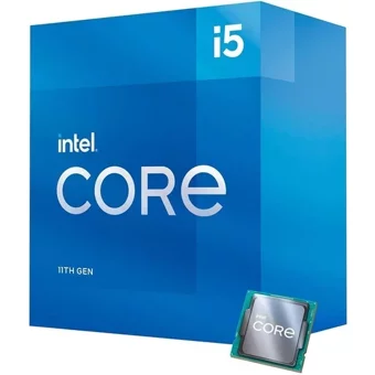 Intel i5 11400 6 Çekirdekli 2.6 GHz 4.4 GHz Turbo Hız 12 MB Önbellek LGA1200 Soket Tipi İşlemci