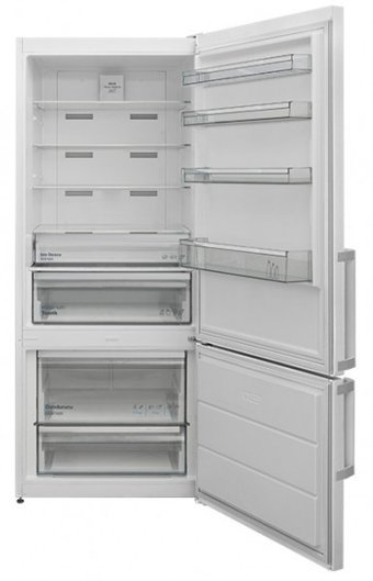 Regal NFK 60021 Çift Kapılı Nofrost E Enerji Sınıfı 533 lt Alttan Donduruculu Solo Kombi Tipi Buzdolabı
