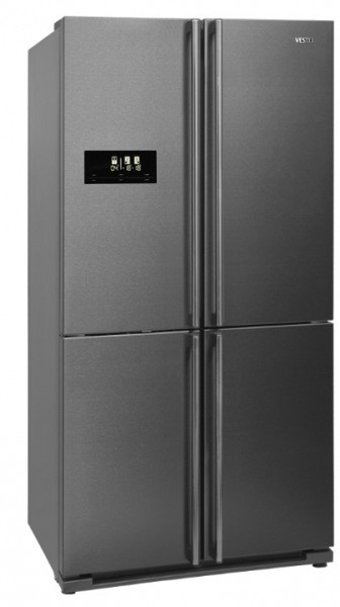 Vestel Puzzle NF655 EX Maya 4 Kapılı Nofrost A+ Enerji Sınıfı 560 lt Modern Gri Alttan Donduruculu Solo Gardrop Buzdolabı