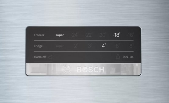 Bosch KDN56XIF1N Çift Kapılı Statik F Enerji Sınıfı 522 lt Inox Üstten Donduruculu Solo Kombi Tipi Buzdolabı