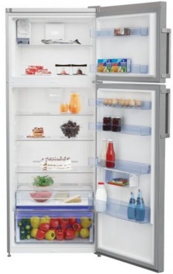 Beko 970505 EI Çift Kapılı Statik A++ Enerji Sınıfı 360 lt Inox Üstten Donduruculu Solo Kombi Tipi Buzdolabı
