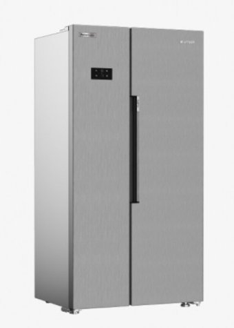Arçelik 391641 EI Çift Kapılı Statik E Enerji Sınıfı 580 lt Inox Alttan Donduruculu Solo Gardrop Buzdolabı