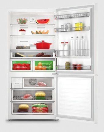 Arçelik 284580 MB Çift Kapılı Statik F Enerji Sınıfı 580 lt Alttan Donduruculu Solo Kombi Tipi Buzdolabı