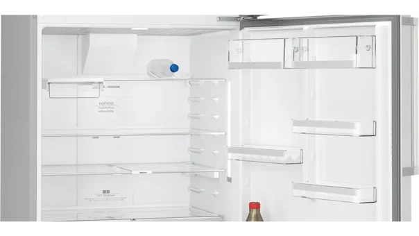 Siemens KD86NAIE0N Çift Kapılı Nofrost E Enerji Sınıfı 641 lt Modern Inox Üstten Donduruculu Solo Kombi Tipi Buzdolabı