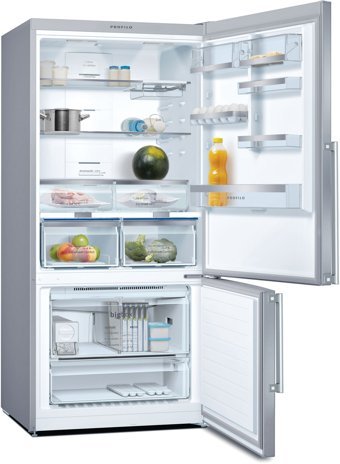 Profilo BD3086IFAN Çift Kapılı Nofrost F Enerji Sınıfı 631 lt Inox Alttan Donduruculu Solo Kombi Tipi Buzdolabı