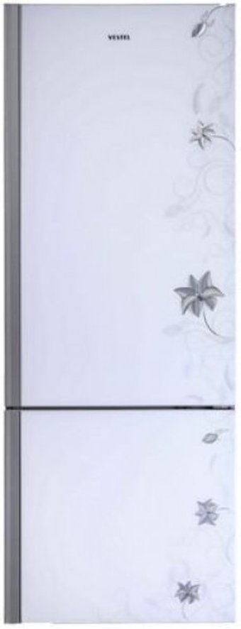 Vestel Design NFK510 CDB Çift Kapılı Nofrost A+ Enerji Sınıfı 455 lt Modern Alttan Donduruculu Solo Kombi Tipi Buzdolabı
