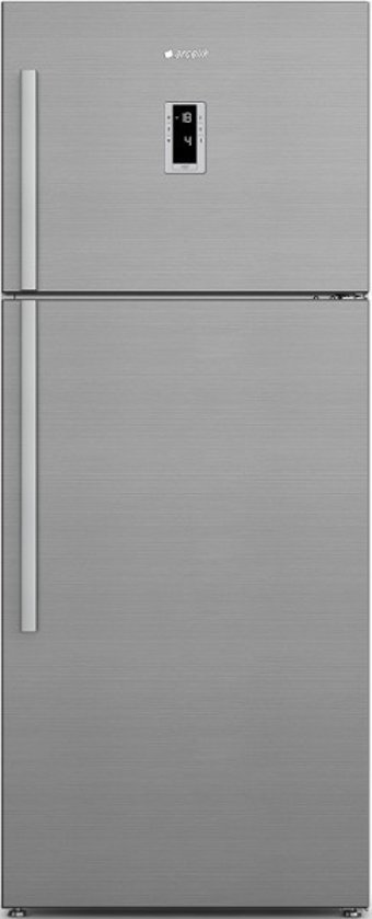 Arçelik 574561 EI Çift Kapılı Statik F Enerji Sınıfı 508 lt Inox Üstten Donduruculu Solo Kombi Tipi Buzdolabı