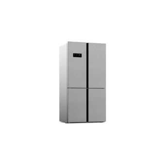 Arçelik 391625 EI 4 Kapılı Statik F Enerji Sınıfı 572 lt Inox Alttan Donduruculu Solo Gardrop Buzdolabı