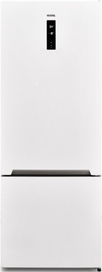 Vestel NFK52002 E Çift Kapılı Nofrost F Enerji Sınıfı 472 lt Modern Alttan Donduruculu Solo Kombi Tipi Buzdolabı