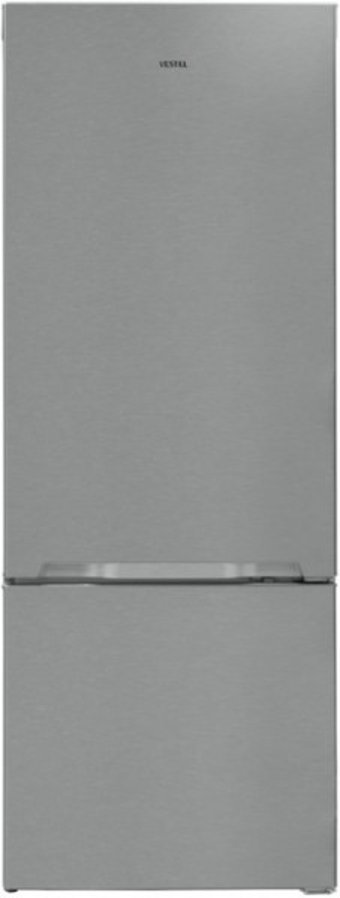 Vestel NFK480 X Çift Kapılı Nofrost A++ Enerji Sınıfı 407 lt Modern Inox Alttan Donduruculu Solo Kombi Tipi Buzdolabı