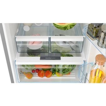 Bosch KGN55VIF1N Çift Kapılı Nofrost F Enerji Sınıfı 483 lt Inox Alttan Donduruculu Solo Kombi Tipi Buzdolabı