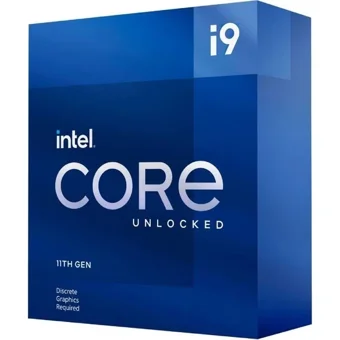 Intel i9 11900 8 Çekirdekli 2.5 GHz 5.2 GHz Turbo Hız 16 MB Önbellek LGA1200 Soket Tipi İşlemci