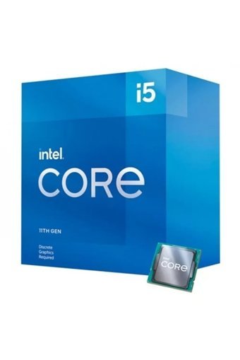 Intel i5 11400F 6 Çekirdekli 2.6 GHz 4.4 GHz Turbo Hız 12 MB Önbellek LGA1200 Soket Tipi İşlemci